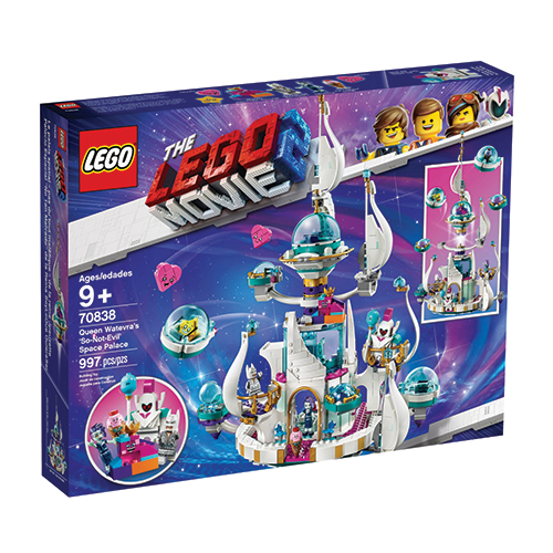 70838 Lego Movie 2 Queen Watevra s So Not Evil Space Palace Brickly