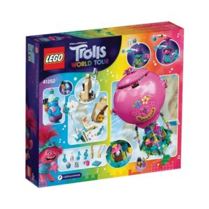 Brickly - 41252 Lego Trolls World Tour Poppy's Hot Air Balloon Adventure - Box Back