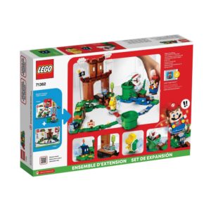 Brickly - 71362 Lego Super Mario Guarded Fortress Expansion Set - Box Back