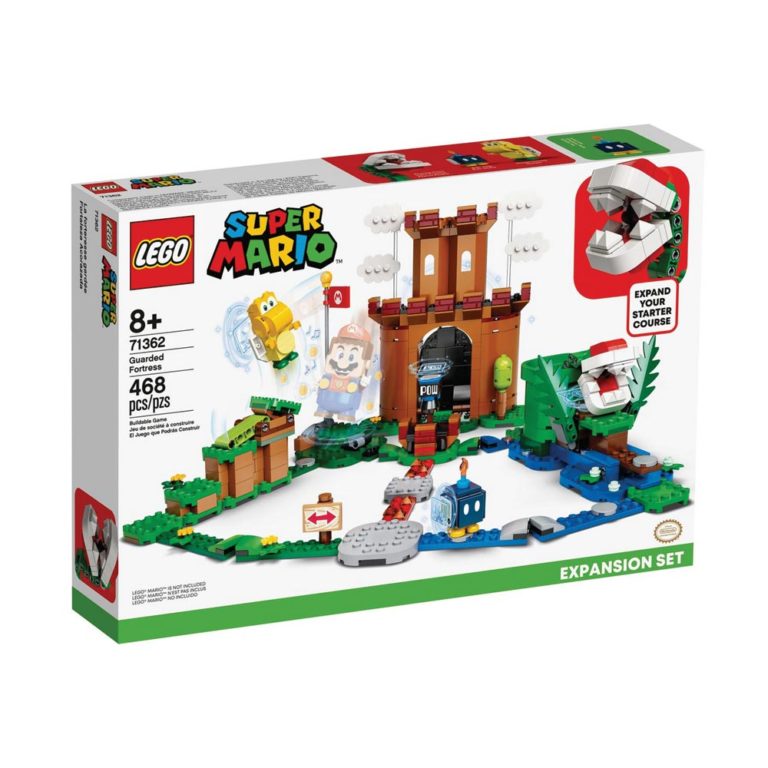 Brickly - 71362 Lego Super Mario Guarded Fortress Expansion Set - Box Front