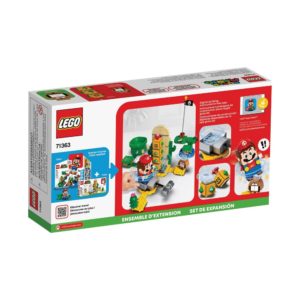 Brickly - 71363 Lego Super Mario Desert Pokey Expansion Set - Box Back