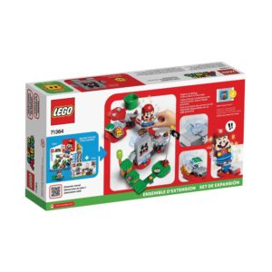 Brickly - 71364 Lego Super Mario Whomp’s Lava Trouble Expansion Set - Box Back