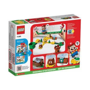 Brickly - 71365 Lego Super Mario Piranha Plant Power Slide Expansion Set - Box Back