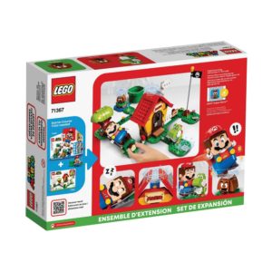 Brickly - 71367 Lego Super Mario Mario’s House & Yoshi Expansion Set - Box Back