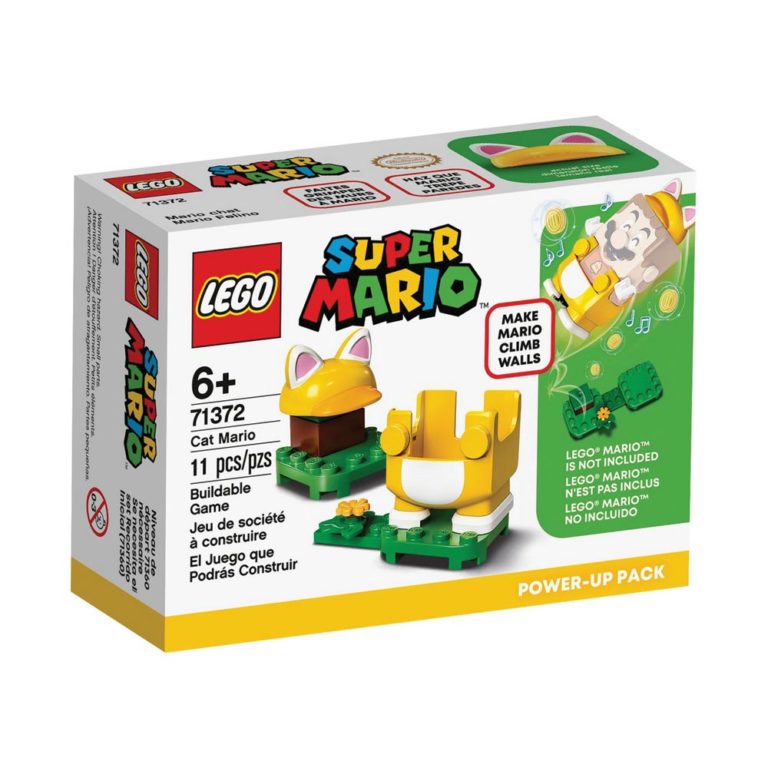 Brickly - 71372 Lego Super Mario Cat Mario Power-Up Pack-Box-Front