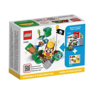 Brickly - 71373 Lego Super Mario Builder Mario Power-Up Pack - Box Back