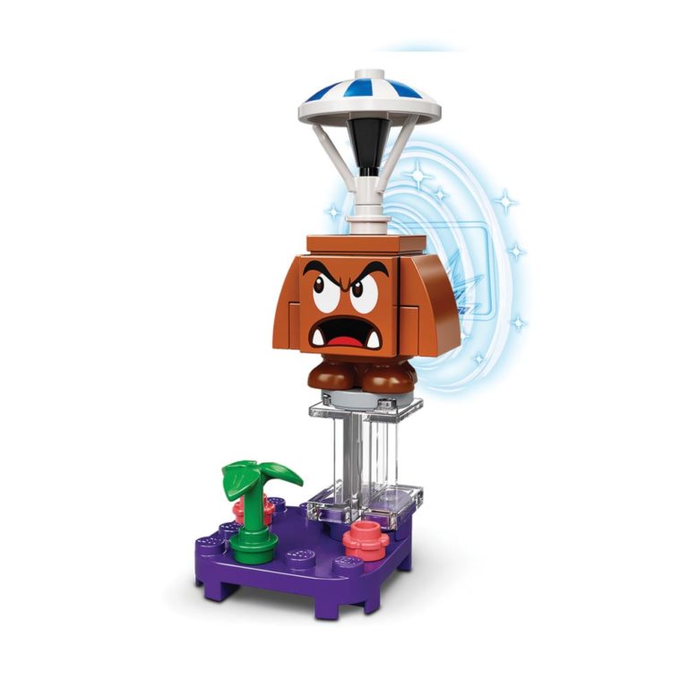 Brickly - 71386-5 Lego Super Mario Character Pack Series 2 - Parachute Goomba