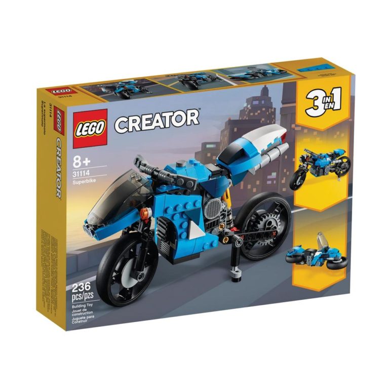Brickly - 31114 Lego Creator Superbike - Box Front