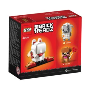Brickly - 40436 Lego BrickHeadz Lucky Cat - Box Back