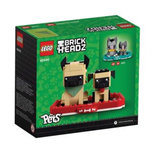 Brickly - 40440 Lego BrickHeadz German Shepherd - Box Back