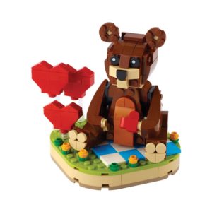 Brickly - 40462 Lego Valentine's Brown Bear