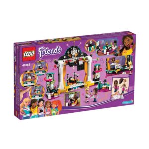 Brickly - 41368 Lego Friends Andrea's Talent Show - Box Back