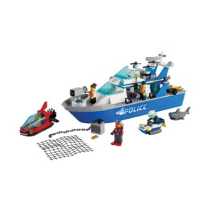 Brickly - 60277 Lego City Police Patrol Boat