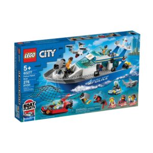 Brickly - 60277 Lego City Police Patrol Boat - Box Front
