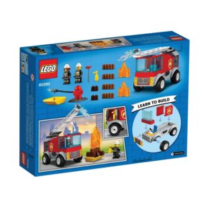 Brickly - 60280 Lego City Fire Ladder Truck - Box Back