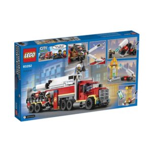 Brickly - 60282 Lego City Fire Command Unit - Box Back