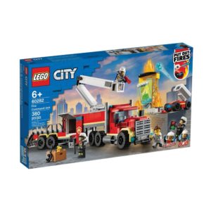 Brickly - 60282 Lego City Fire Command Unit - Box Front