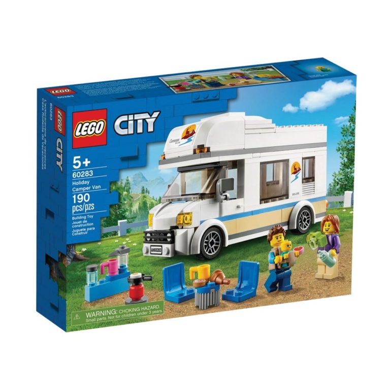 Brickly - 60283 Lego City Holiday Camper Van - Box Front