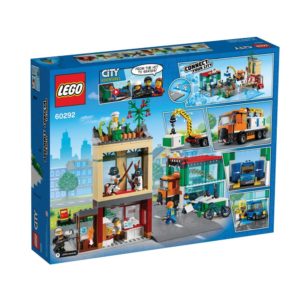 Brickly - 60292 Lego City Town Center - Box Back