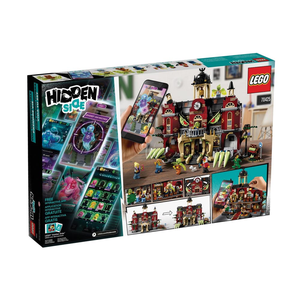 70425 Lego Hidden Side Newbury Haunted High School Brickly