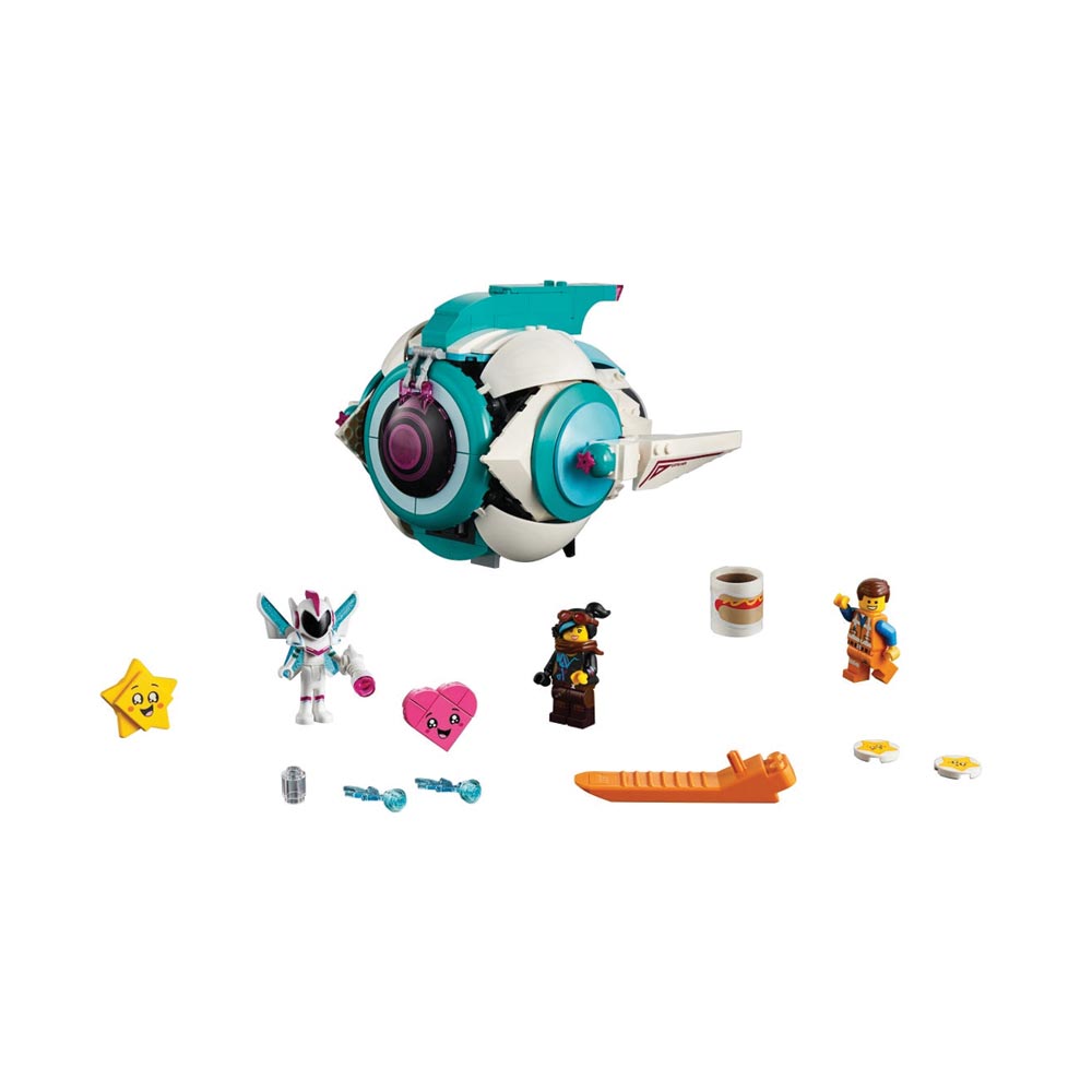 70830 Lego Movie 2 Sweet Mayhem s Systar Starship Brickly
