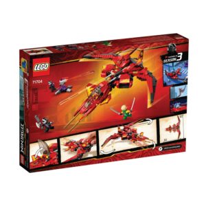 Brickly - 71704 Lego Ninjago Kai Fighter - Box Back