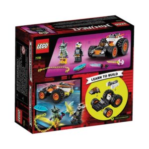 Brickly - 71706 Lego Ninjago Cole's Speeder Car - Box Back