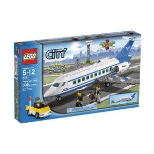 Brickly - 3181 Lego City Passenger Plane - Box Front