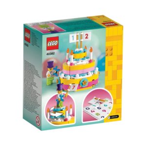 Brickly - 40382 Lego Birthday Set - Box Back