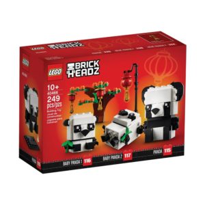 Brickly - 40466 Lego BrickHeadz Chinese New Year Pandas - Box Front