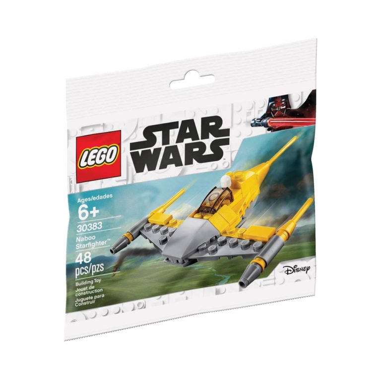 Brickly - 30383 Lego Star Wars - Naboo Starfighter - Bag Front
