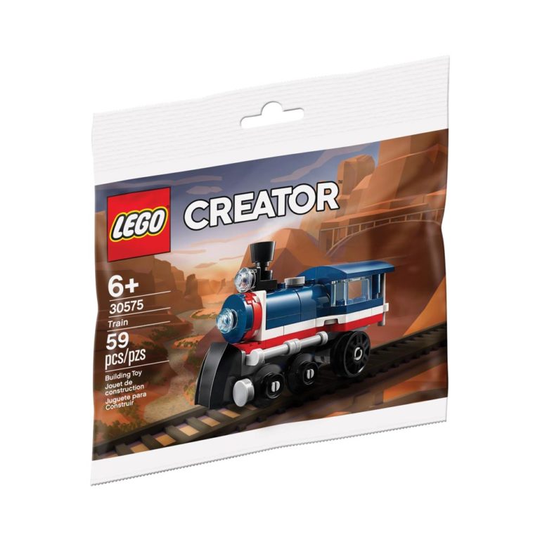 Brickly - 30575 Lego Creator - Train - Bag Front