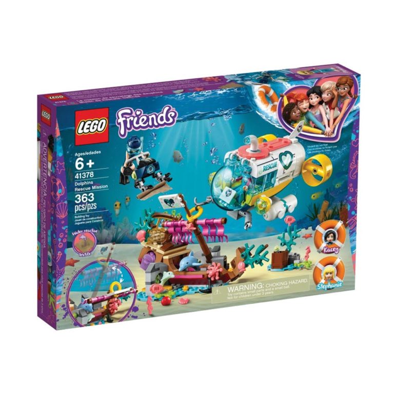 Brickly - 41378 Lego Friends Dolphins Rescue Mission - Box Front