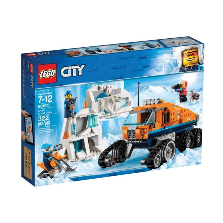 Brickly - 60194 Lego City Arctic Scout Truck - Box Front