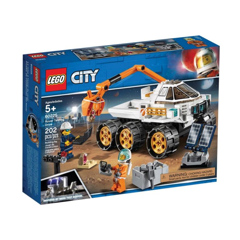 Brickly - 60225 Lego City Rover Testing Drive - Box Front