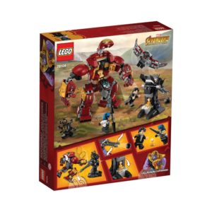 Brickly - 76104 Lego Marvel Super Heroes The Hulkbuster Smash-Up - Box Back