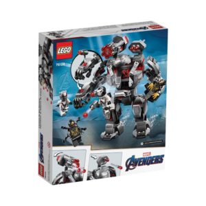 Brickly - 76124 Lego Marvel Avengers War Machine Buster - Box Back
