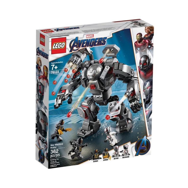 Brickly - 76124 Lego Marvel Avengers War Machine Buster - Box Front