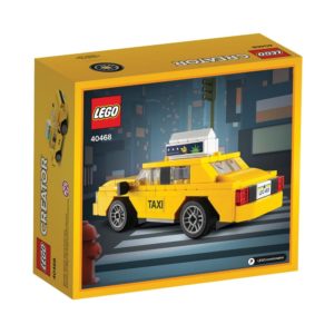 Brickly - 40468 Lego Creator Yellow Taxi - Box Back