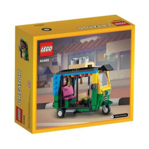 Brickly - 40469 Lego Creator Tuk Tuk - Box Back