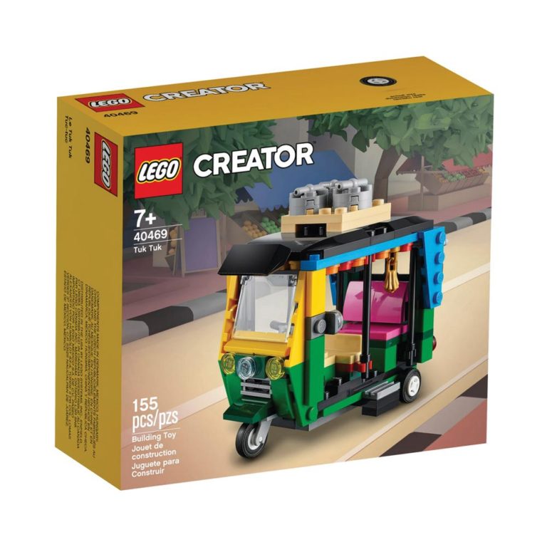 Brickly - 40469 Lego Creator Tuk Tuk - Box Front