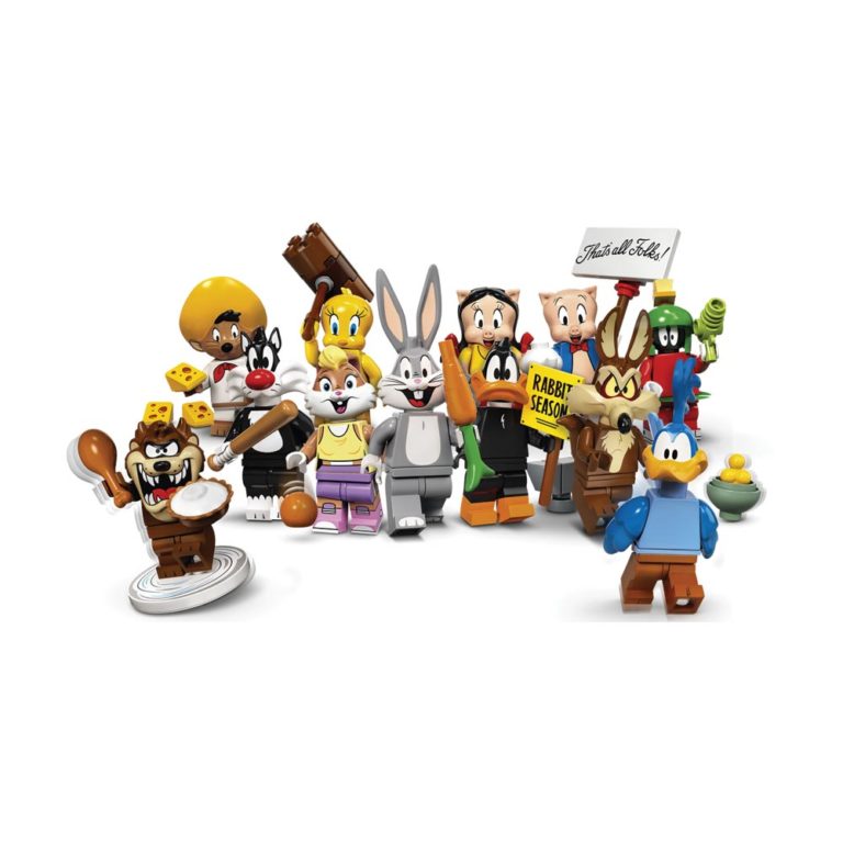 Brickly - 71030 Lego Looney Toons Minifigures - Full Set of 12