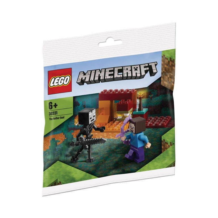 Brickly - 30331 Lego Minecraft The Nether Duel - Bag Front
