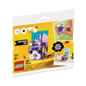 Brickly - 30557 ﻿Lego Dots Photo Holder Cube - Bag Front