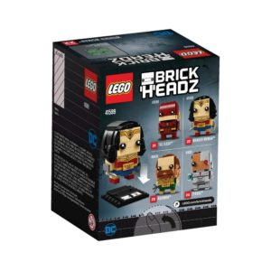 Brickly - 41599 Lego Brickheadz Wonder Woman - Box Back