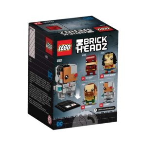 Brickly - 41601 Lego Brickheadz Cyborg - Box Back