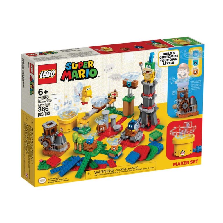Brickly - 71380 Lego Super Mario Master Your Adventure Maker Set - Box Front