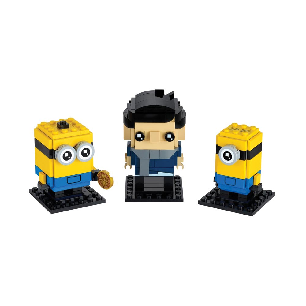 40420 Lego Brickheadz Gru Stuart and Otto Brickly