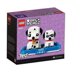 Brickly - 40479 Lego Brickheadz Dalmatian - Box Back