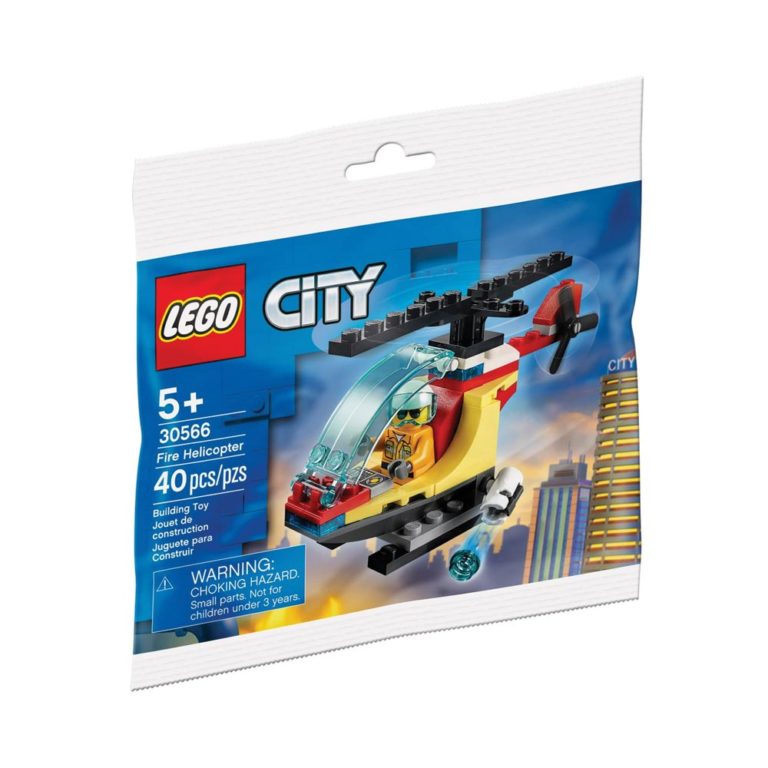 Brickly - 30566 Lego City Fire Helicopter - Polybag